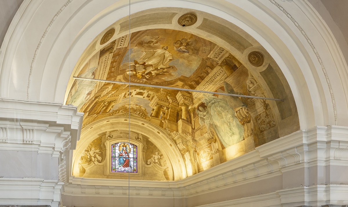 affresco abside san Ponziano